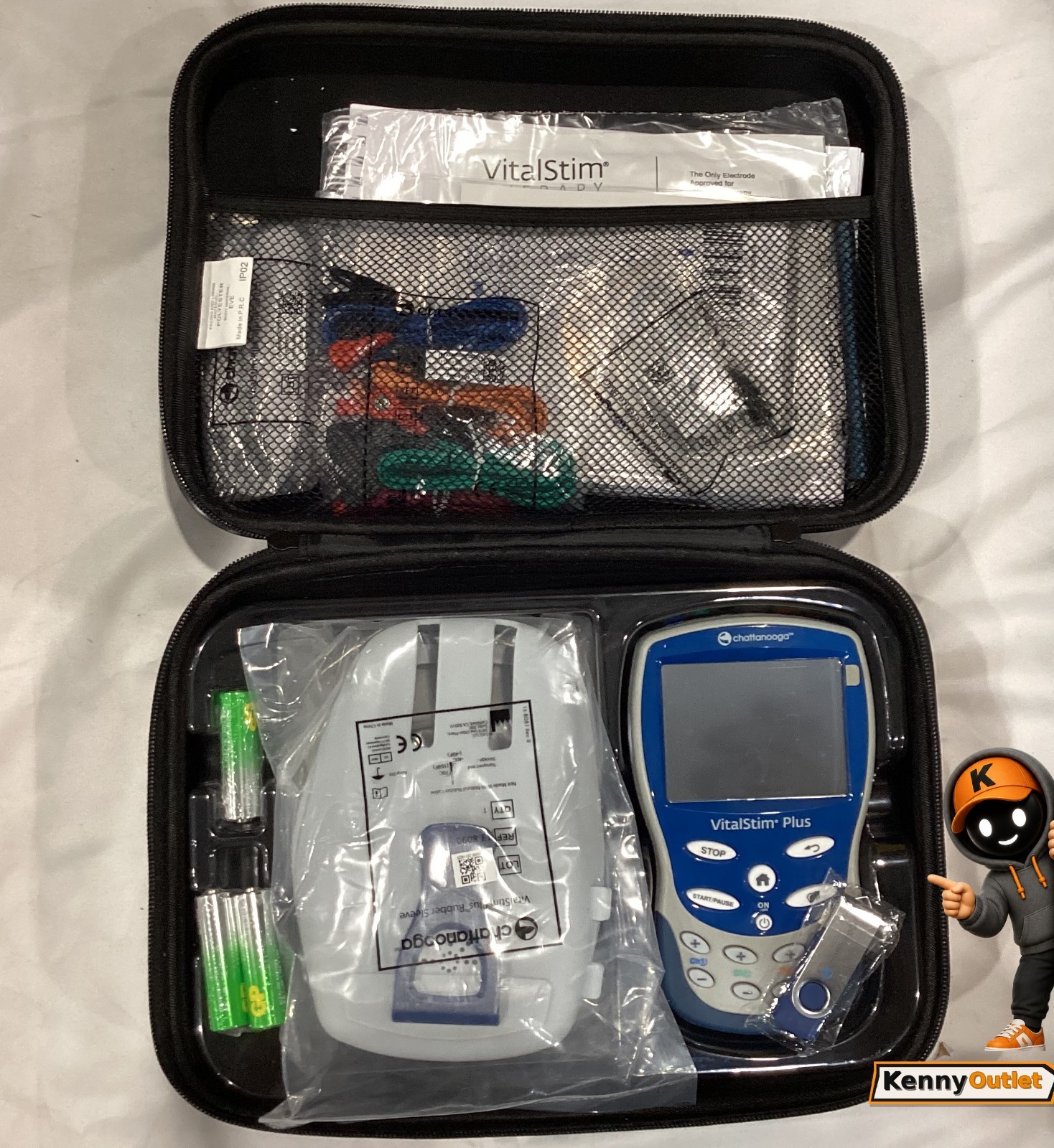 🟢 NEW Chattanooga VitalStim Plus Electrotherapy sEMG Biofeedback System 5923-3