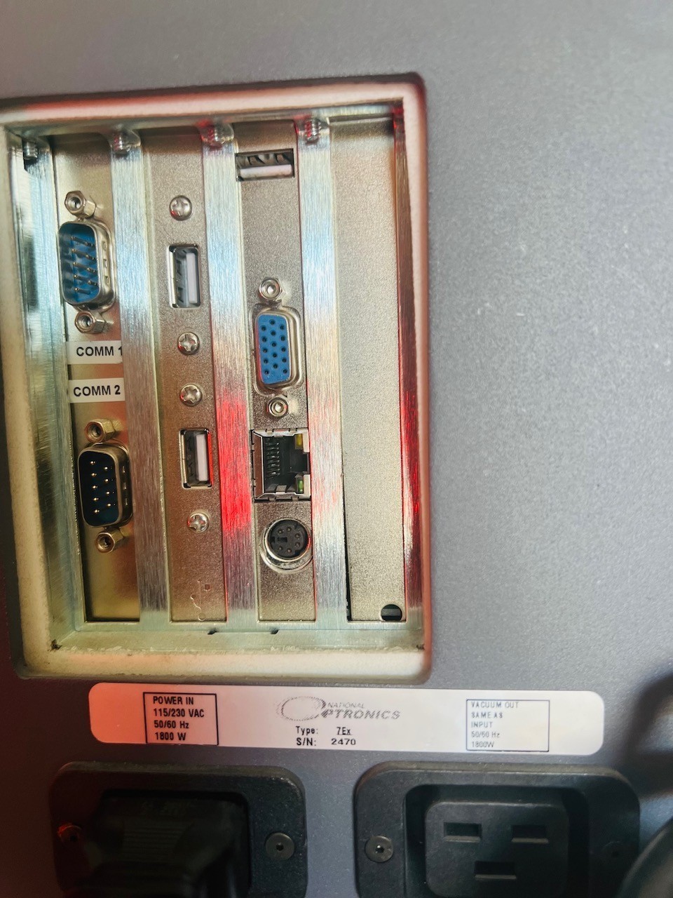 National Optronics 7EX Edger w/ USER MANUAL | #2 |