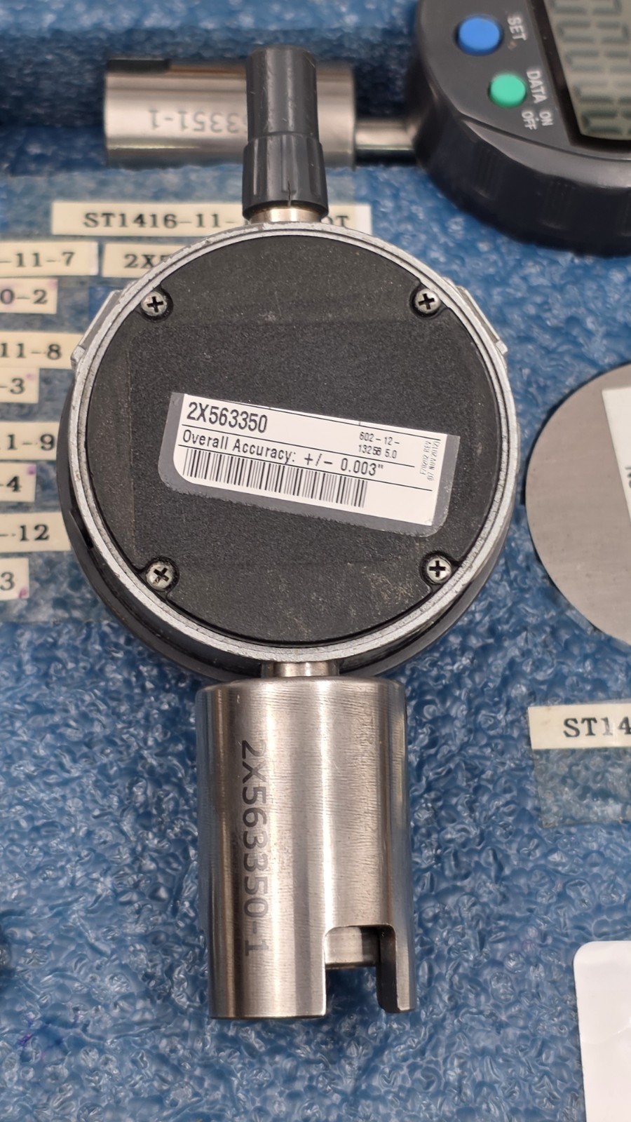 kit 2 Mitutoyo 543-392B Digimatic Indicator, 0-.5″/0-12.7mm Range, .00005″