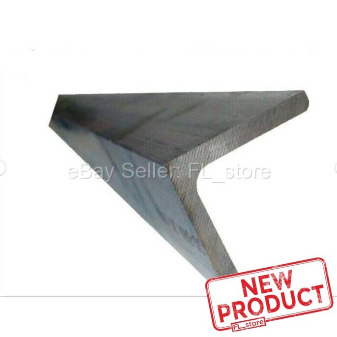 Aluminum Angle 3/16″ x 1-1/2″ x 4 Feet Unpolished Alloy 6061 90° Stock NEW