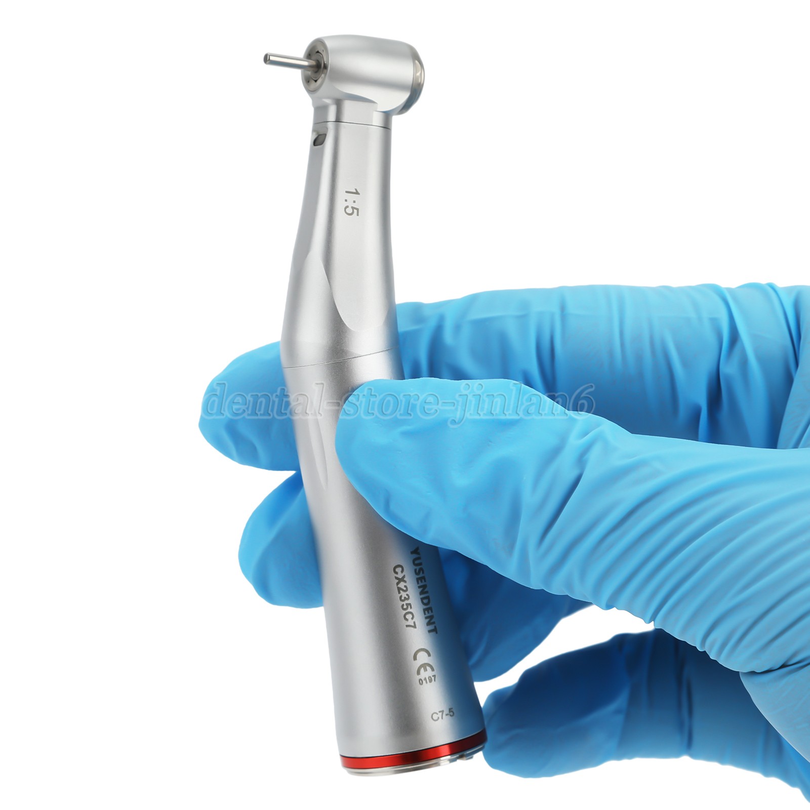 COXO Dental Internal water spray 1:5 Increasing LED Optic Fiber Contra Angle