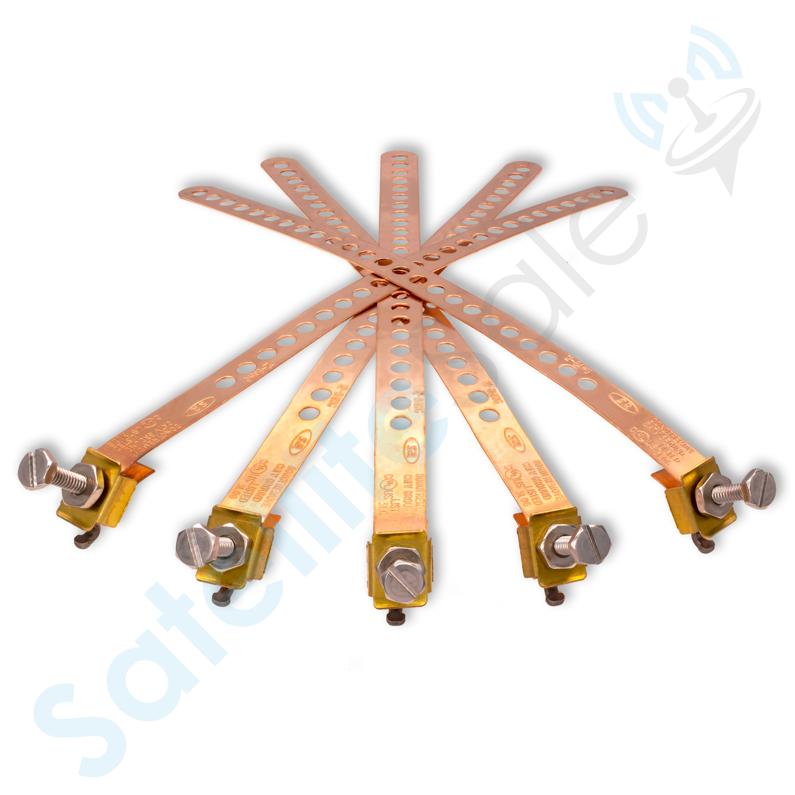 SatelliteSale Copper Coated Steel Ground-Strap