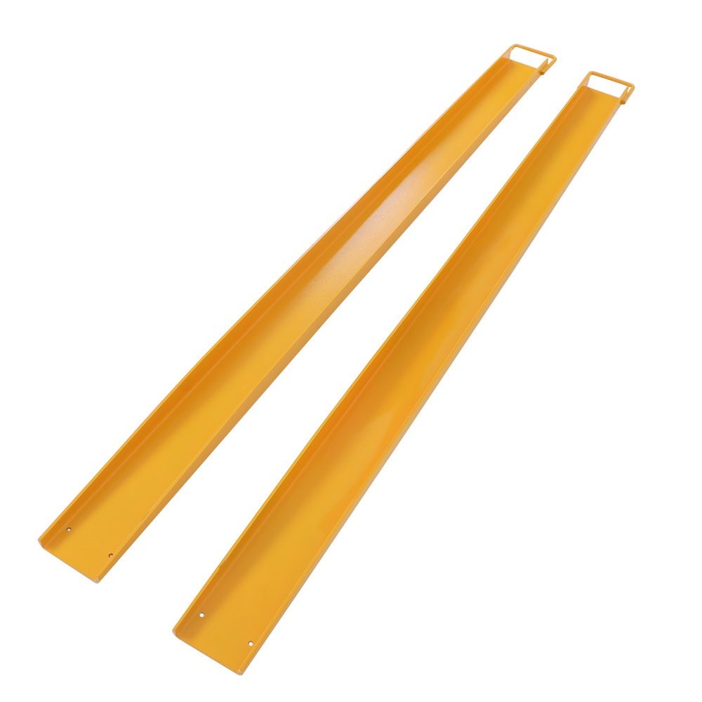 84″ × 4.5″ Heavy Duty Steel Forklift Extensions Pallet Fork Extension Truck