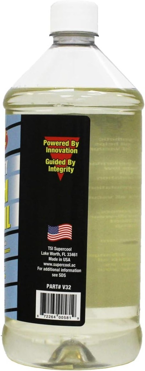 Versatile 68 Viscosity Synthetic Oil – 32oz Vacuum Pump Oil for Multiple Brands