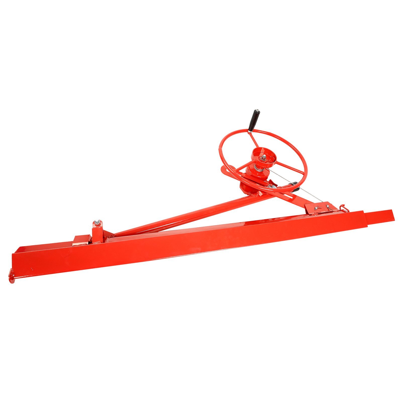 11FT Drywall Lifter Panel Hoist Jack Rolling Caster Construction Lockable 150lbs