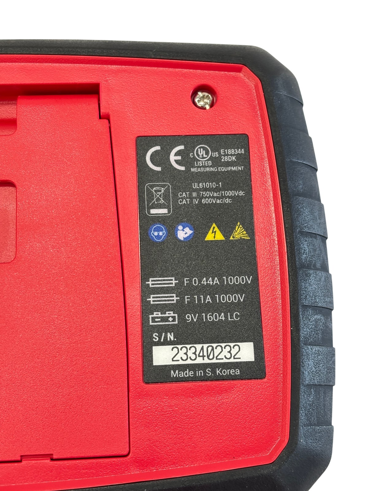 Snap-on Tools EEDM525F True RMS CAT III CAT IV Digital Multimeter