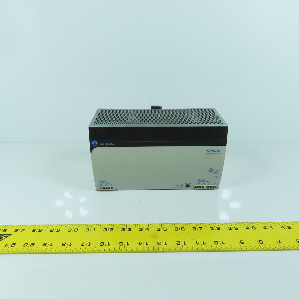 Allen Bradley 1606-XL480E Ser A 24-28V DC 20A Power Supply 200-240VAC 5A Input