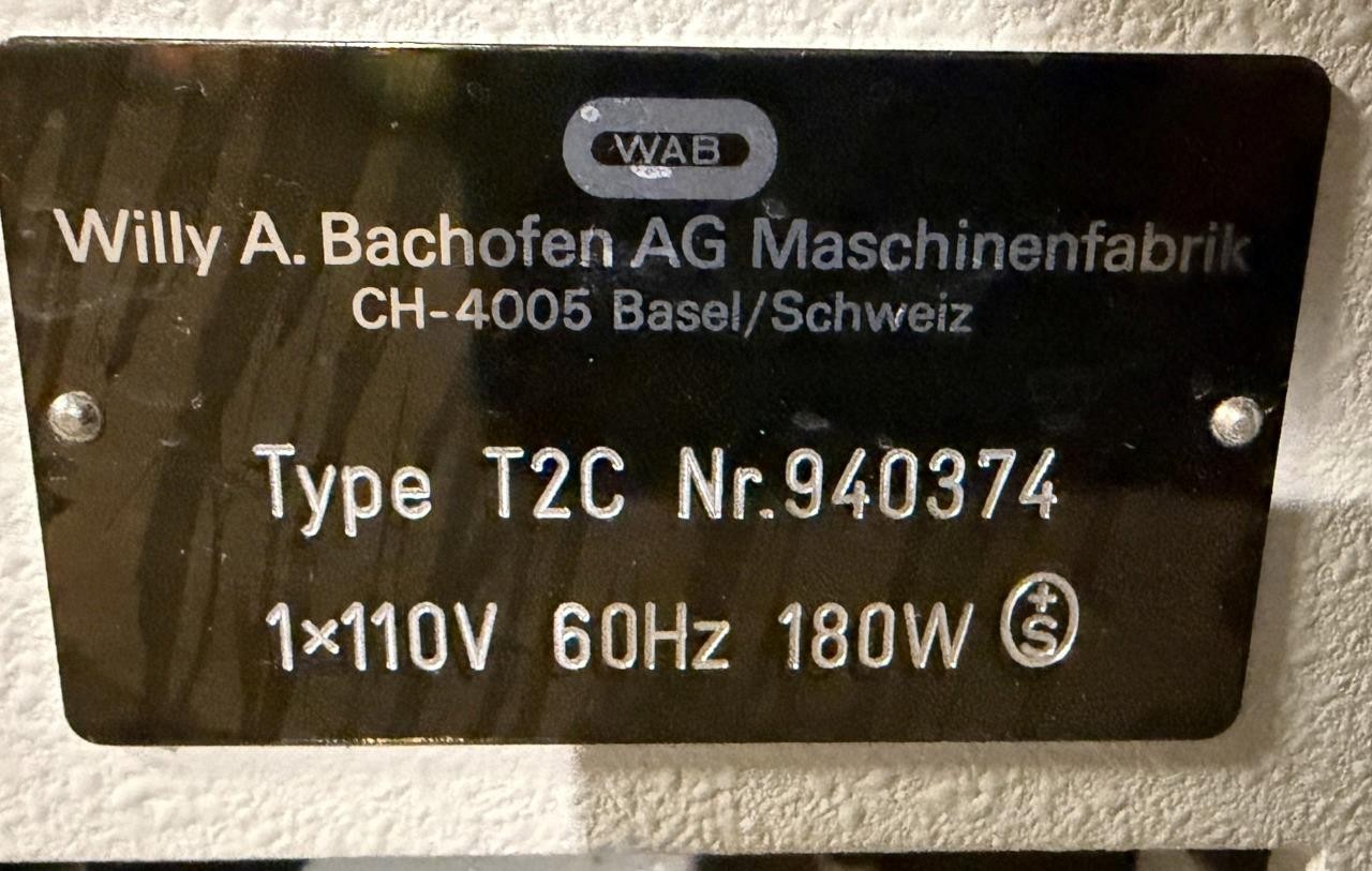 WAB Willy A. Bachofen T2C Heavy-Duty Turbula Shaker Mixer 110V 60Hz 180W