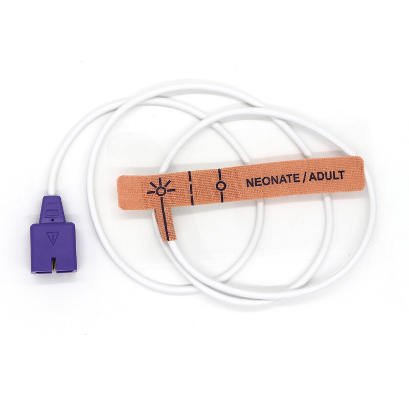 10Pcs 9Pin Disposable Neonate/Adult Oximax SpO2 Sensor Compatible for Nellcor，US