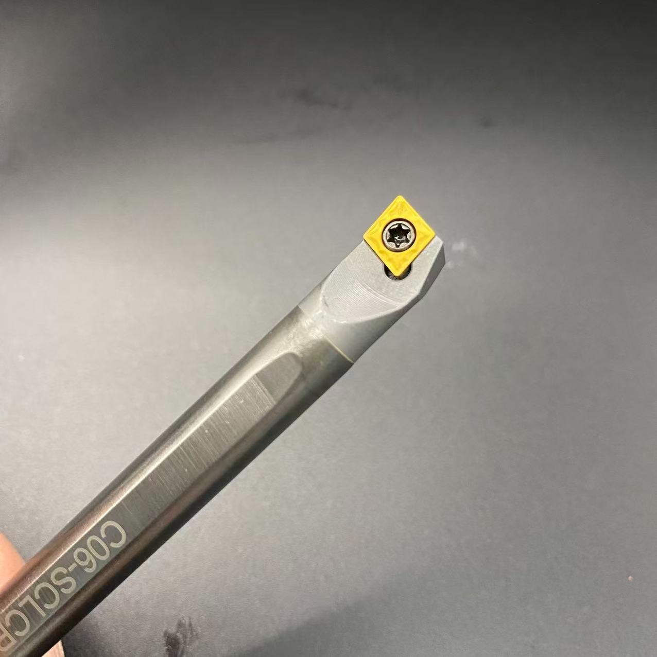TOOL 3/8 Solid Carbide Boring Bar 3/8″ x 4.00″ C06-SCLCR2 + 10PCS CCGT060204-AK