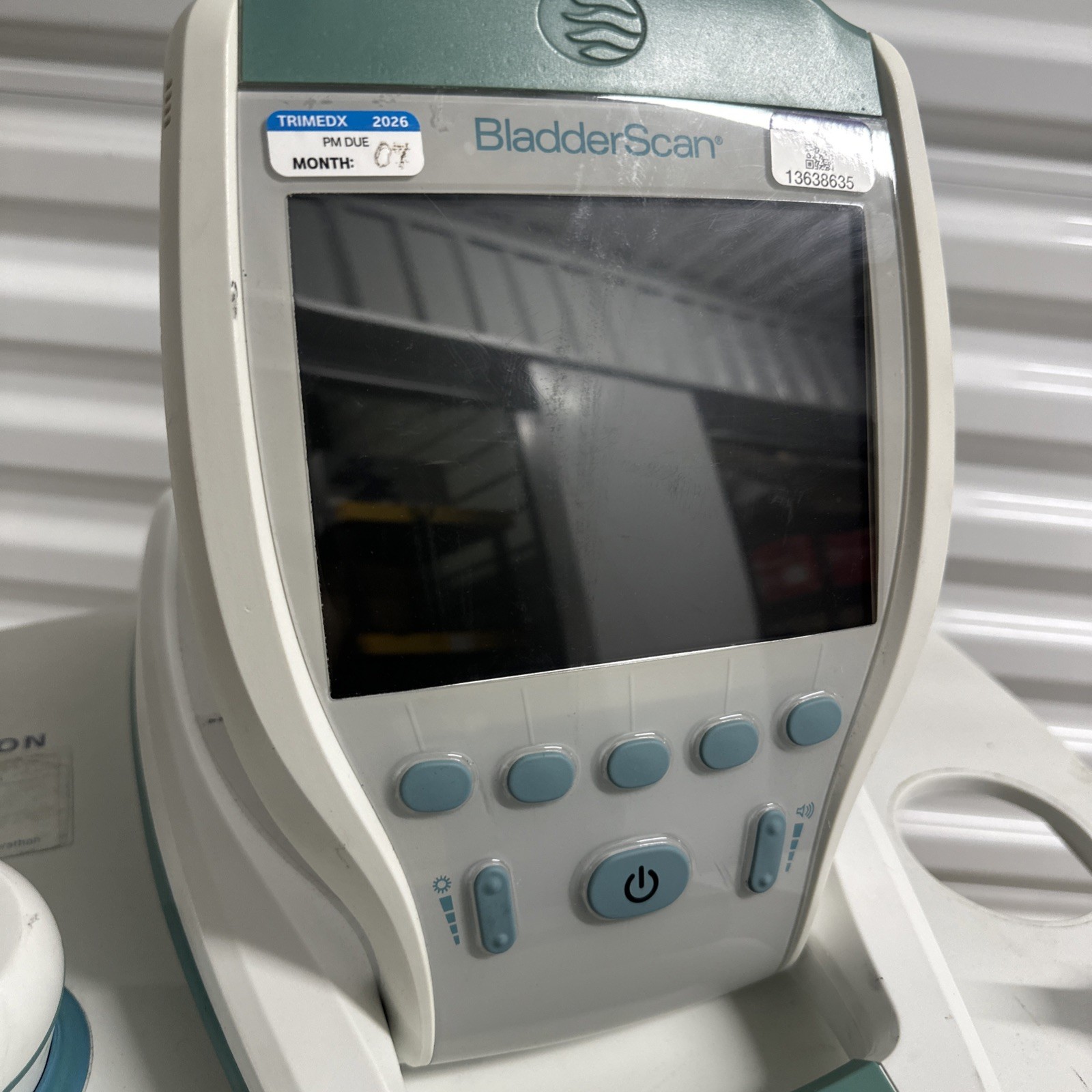 Verathon BladderScan BVI 9400 Portable Ultrasound System w/ Probe *No Battery*