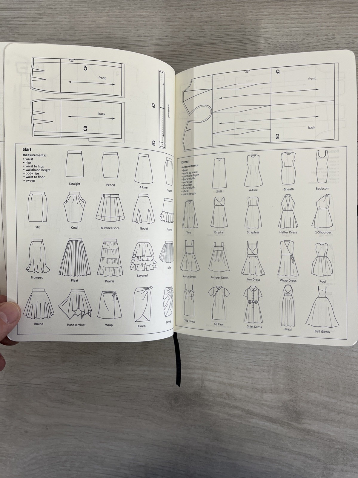 Christian Dior 1949 Junon Fashionary Sketch Book & Journal