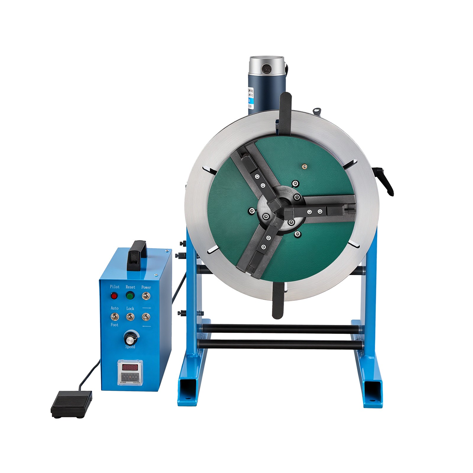 Uimoso Rotary Welding Positioner Turntable Table, 441 lbs Load, Tilt -45° to 90°