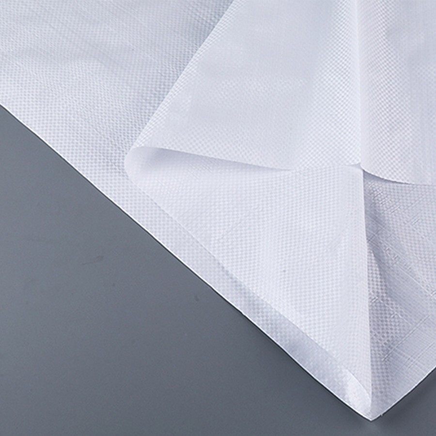 Heavy duty waterproof outdoor woven polypropylene bag,26 x 14″ /60 x 40″ (white)