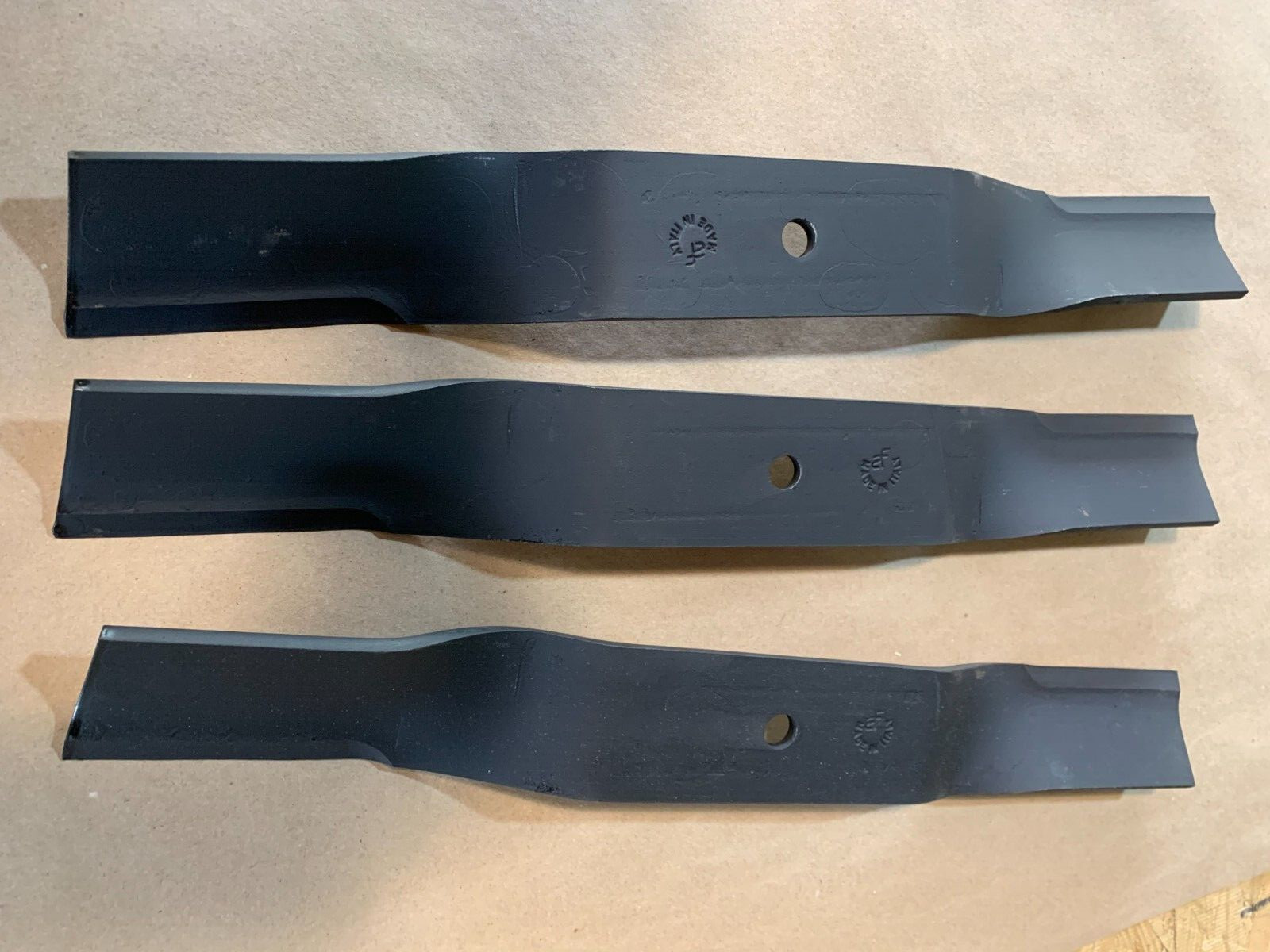 Set/3 blades for Servis Rhino 72″ (6′) finish grooming mowers replaces 00761711