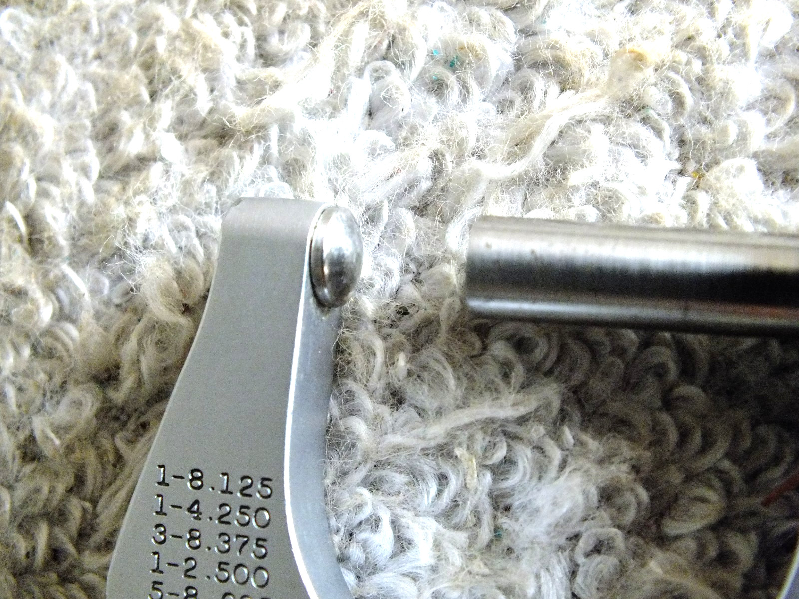 STARRETT # 577 ROUNDED ANVIL TUBING MICROMETER GREAT CLEAN COND SATIN MADE USA