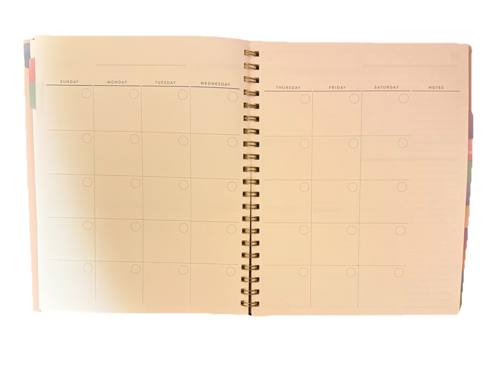 Erin Condren Organizer Large Undated Planner Daisies Calendar ￼