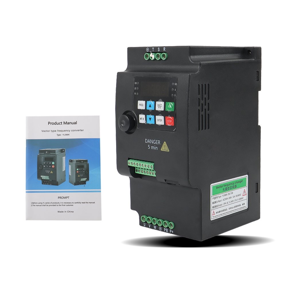 Variable Frequency Drive 3.7KW 1 To 3 Phase VFD 4HP Inverter Converter 220V New