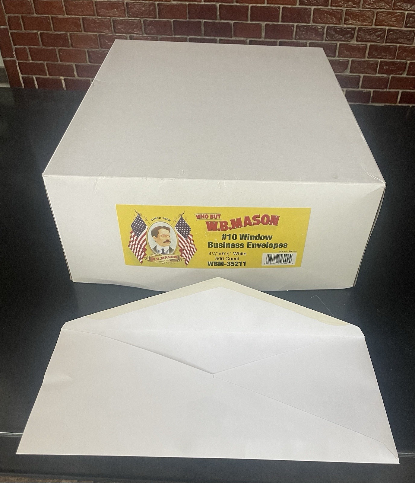 #10 Business Left Side Window Envelopes |4 1/8″ X 9 1/2″ | 500 Count