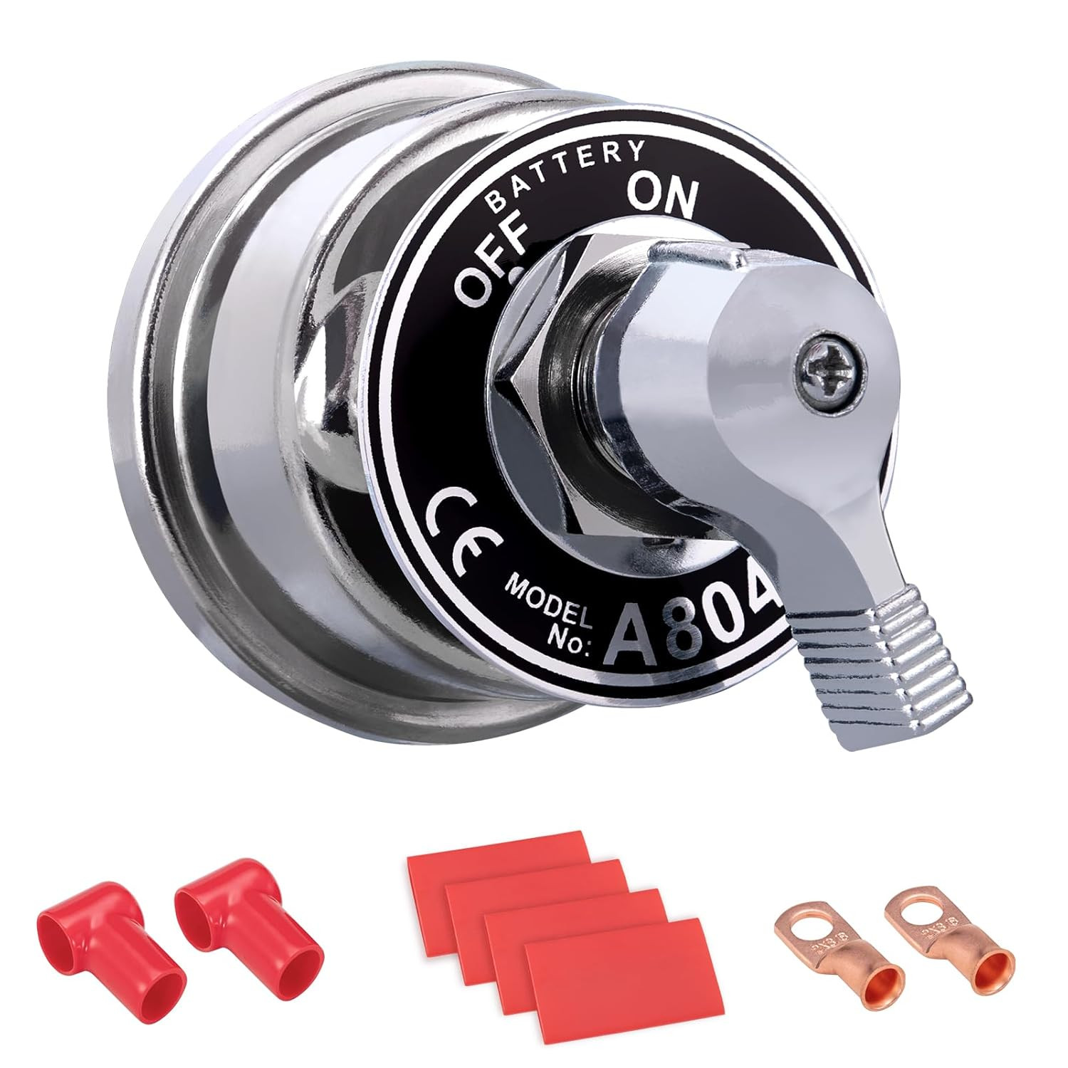 Battery Disconnect Switch 12V 24V 48V Heavy Duty Battery Shut off Cut off Power
