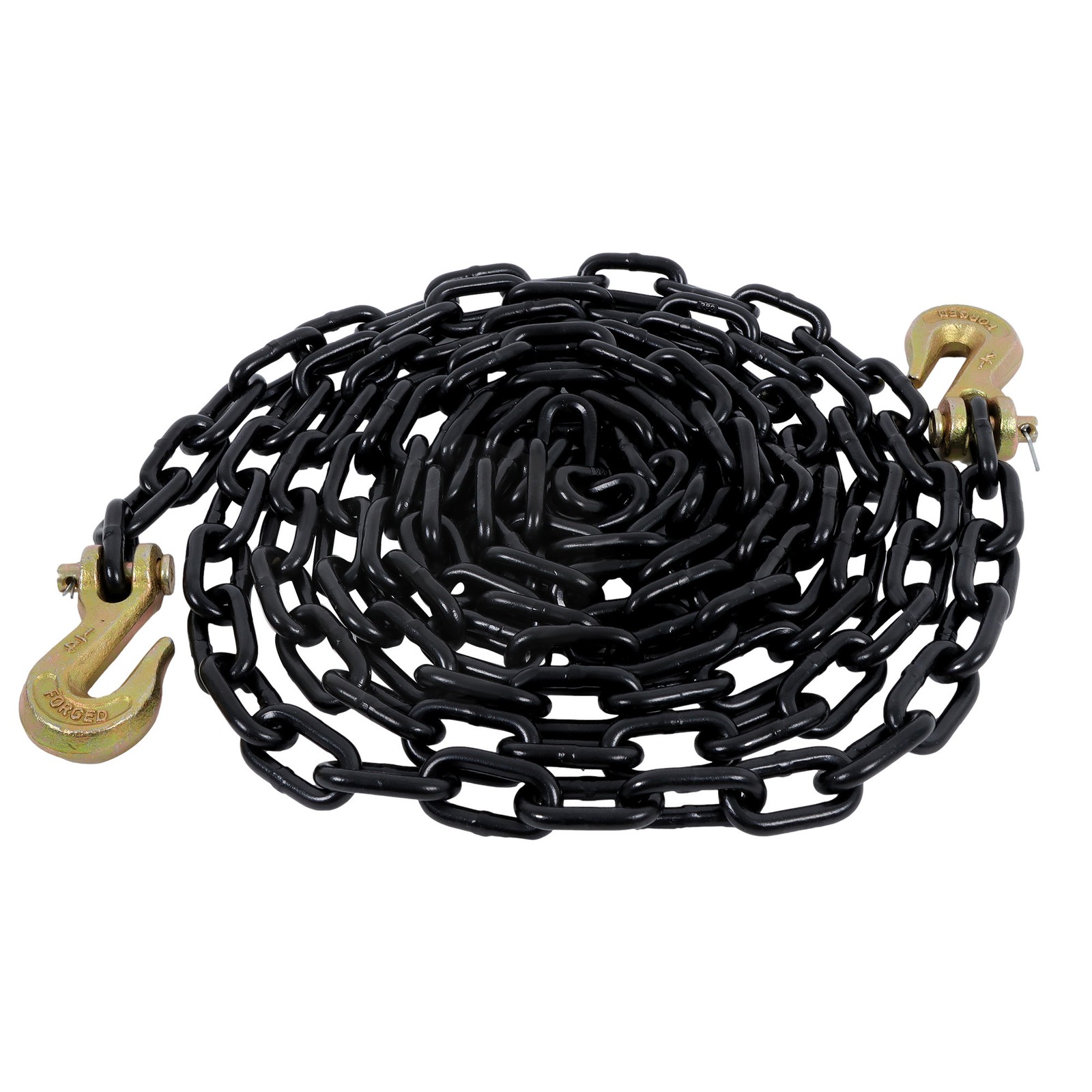 1/4 Inch × 14ft G80 Transport Binder Chain 3300lbs Binder Chain with Hooks