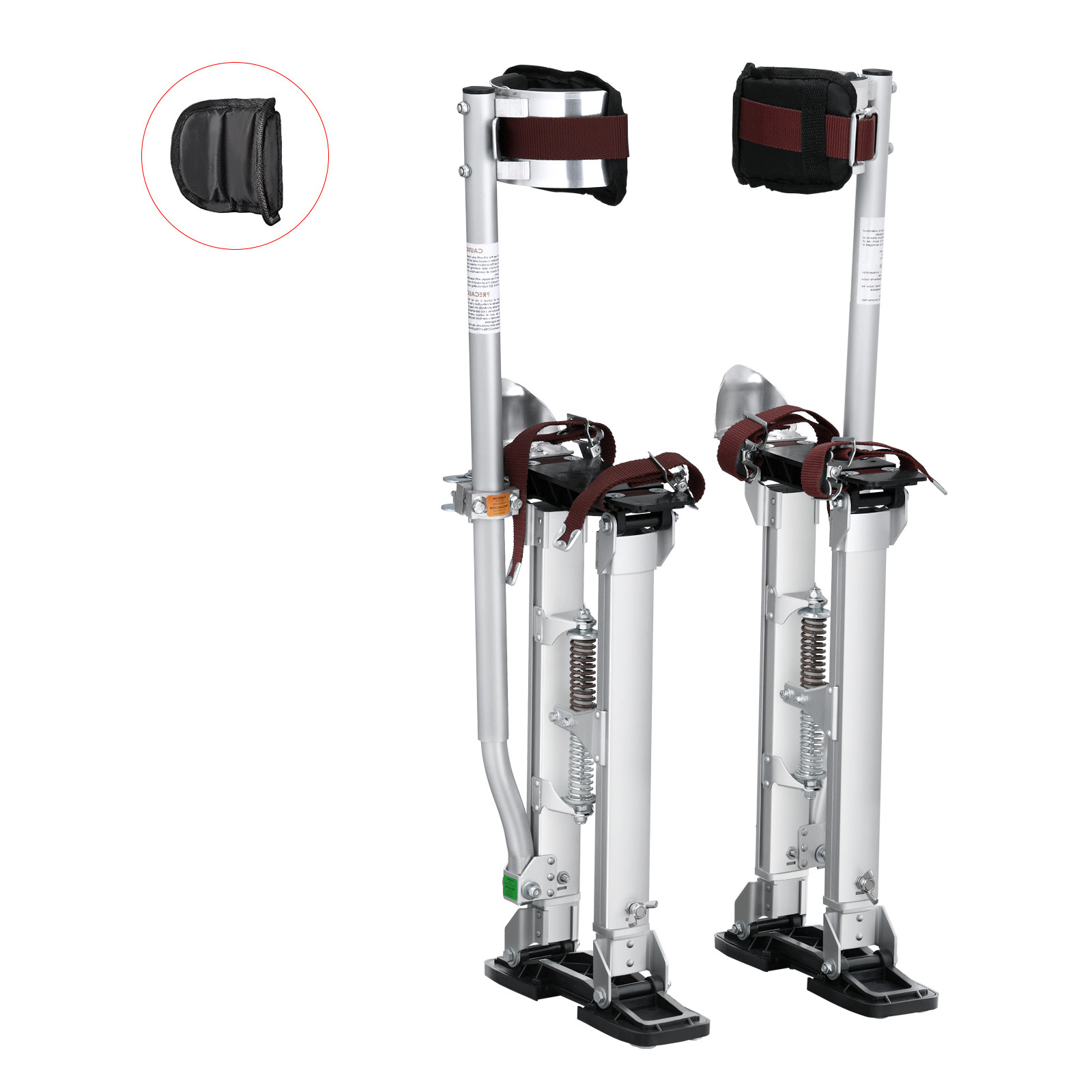 VEVOR Drywall Stilts Aluminum Tool Stilts 18”-30” Adjustable Painting Taping