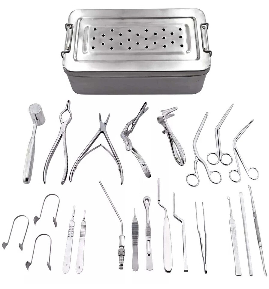 Septoplasty Surgery Instruments 23 Pcs ENT Surgical Instruments