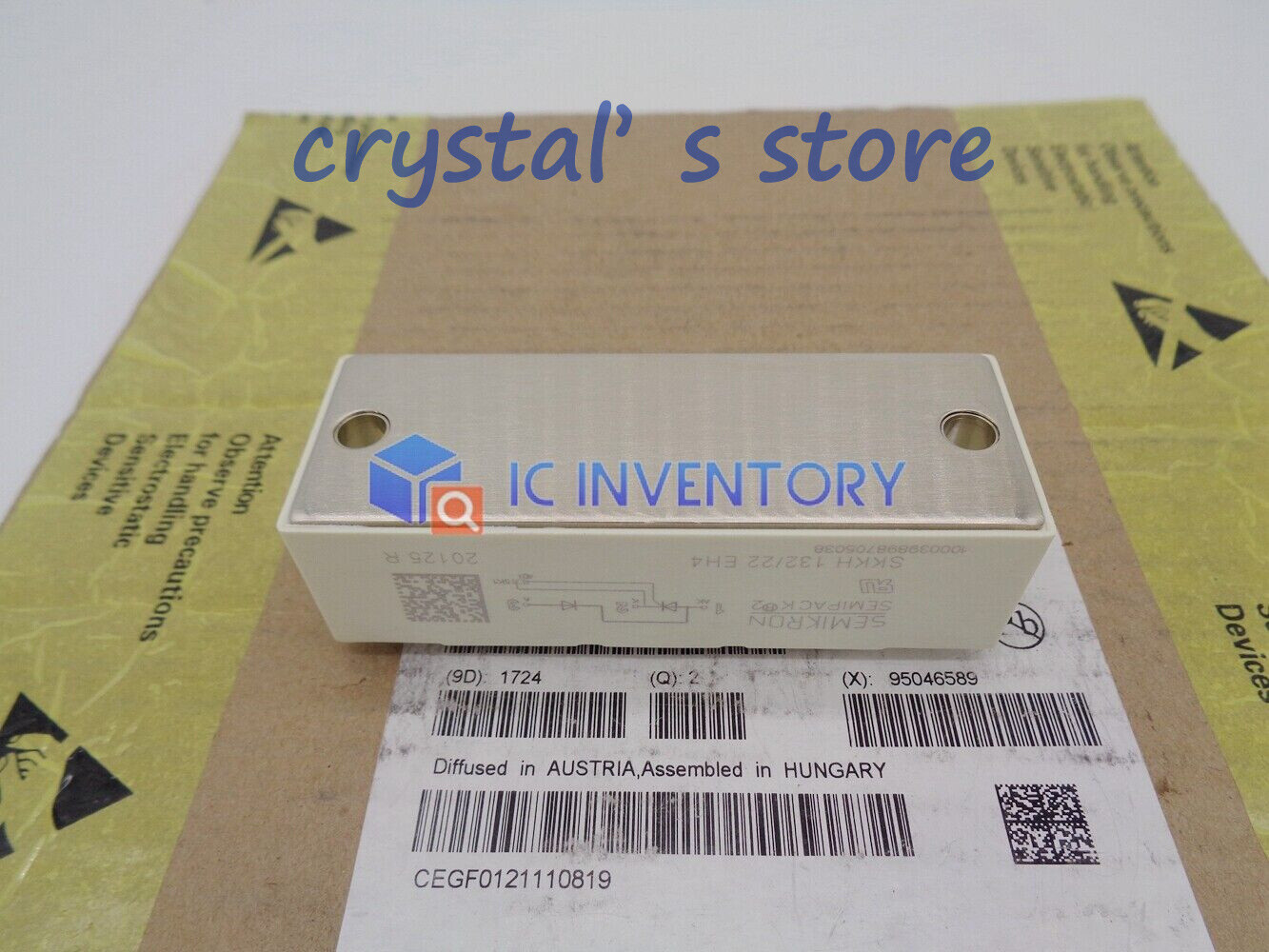 1PCS SKKH132/22EH4 SEMIKRON Module Supply New Quality Guarantee SKKH132-22EH4