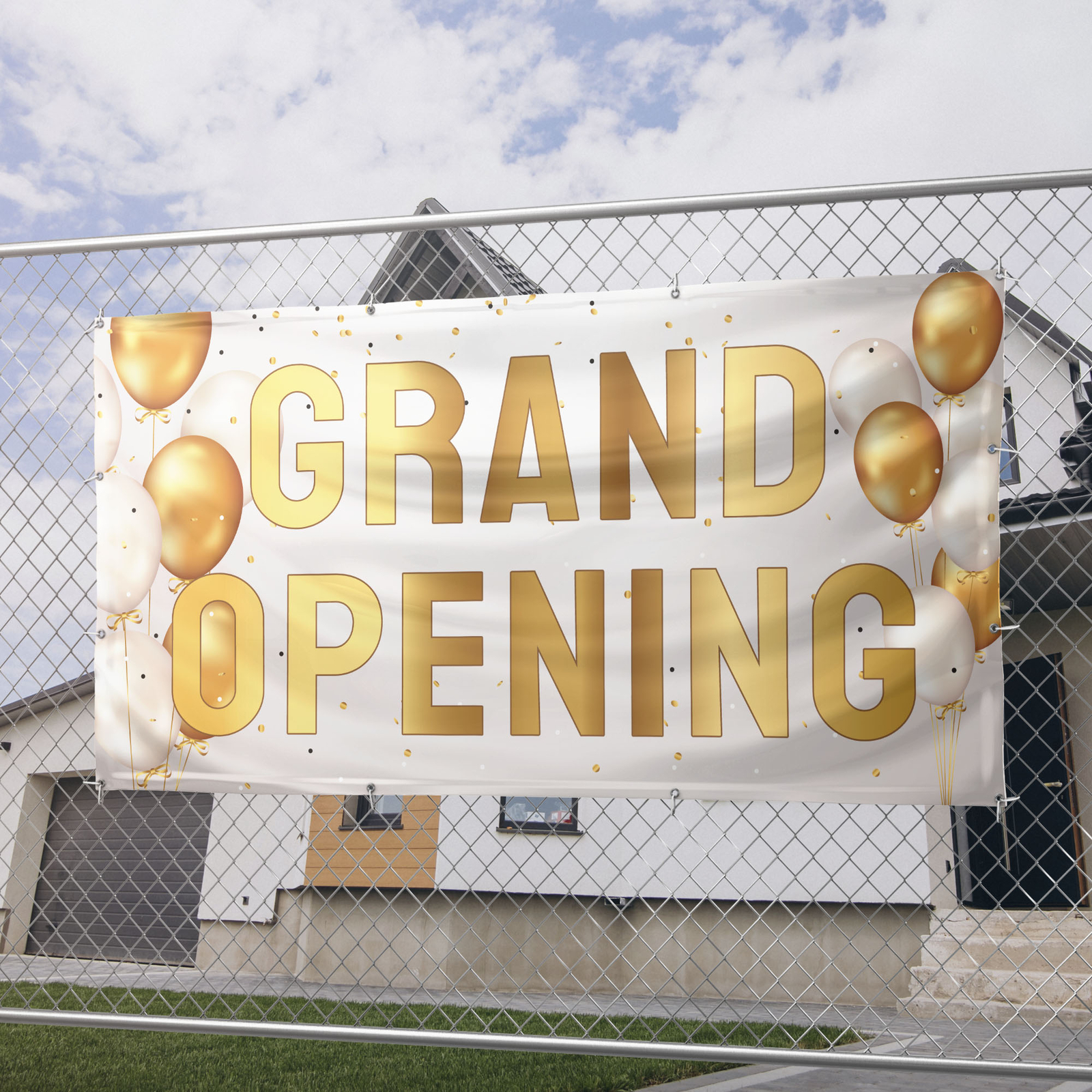 Grand Opening Banner 13 oz Heavy Duty Vinyl Grand Opening Sign – Inaugurations