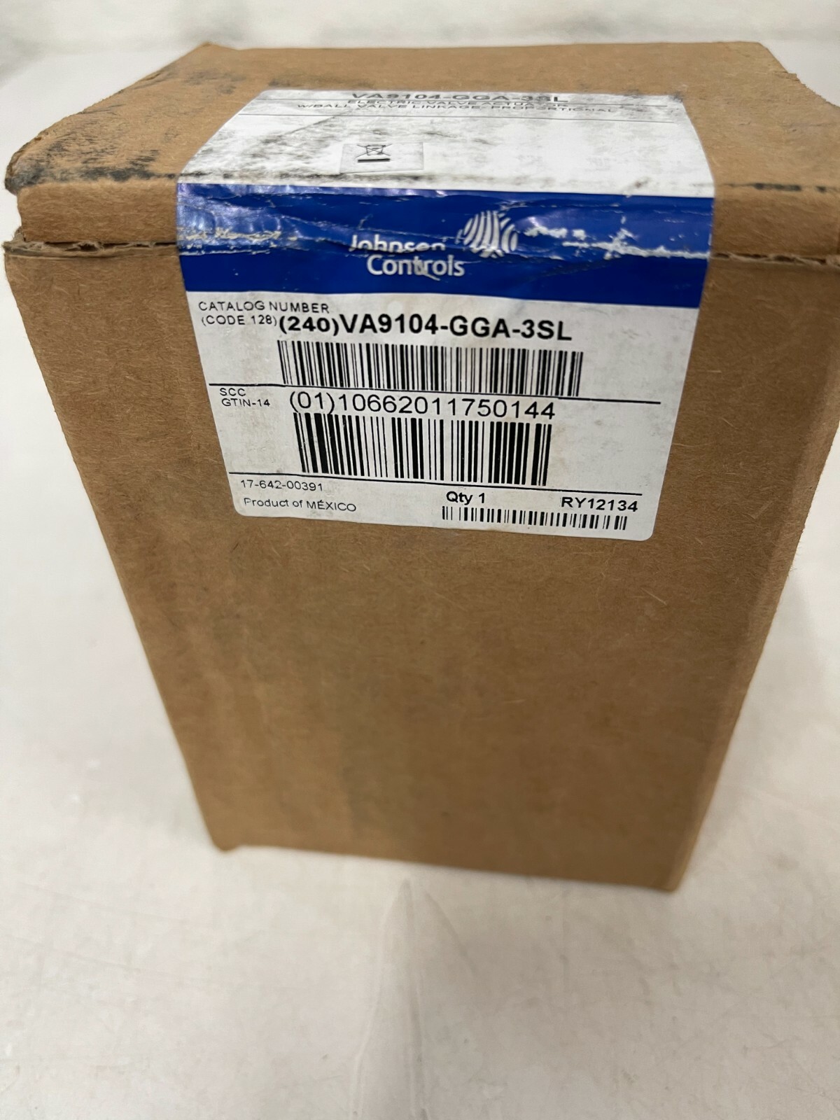 NEW Johnson Controls Electric Valve Actuator w/Ball Valve Linkage VA9104GGA3SL