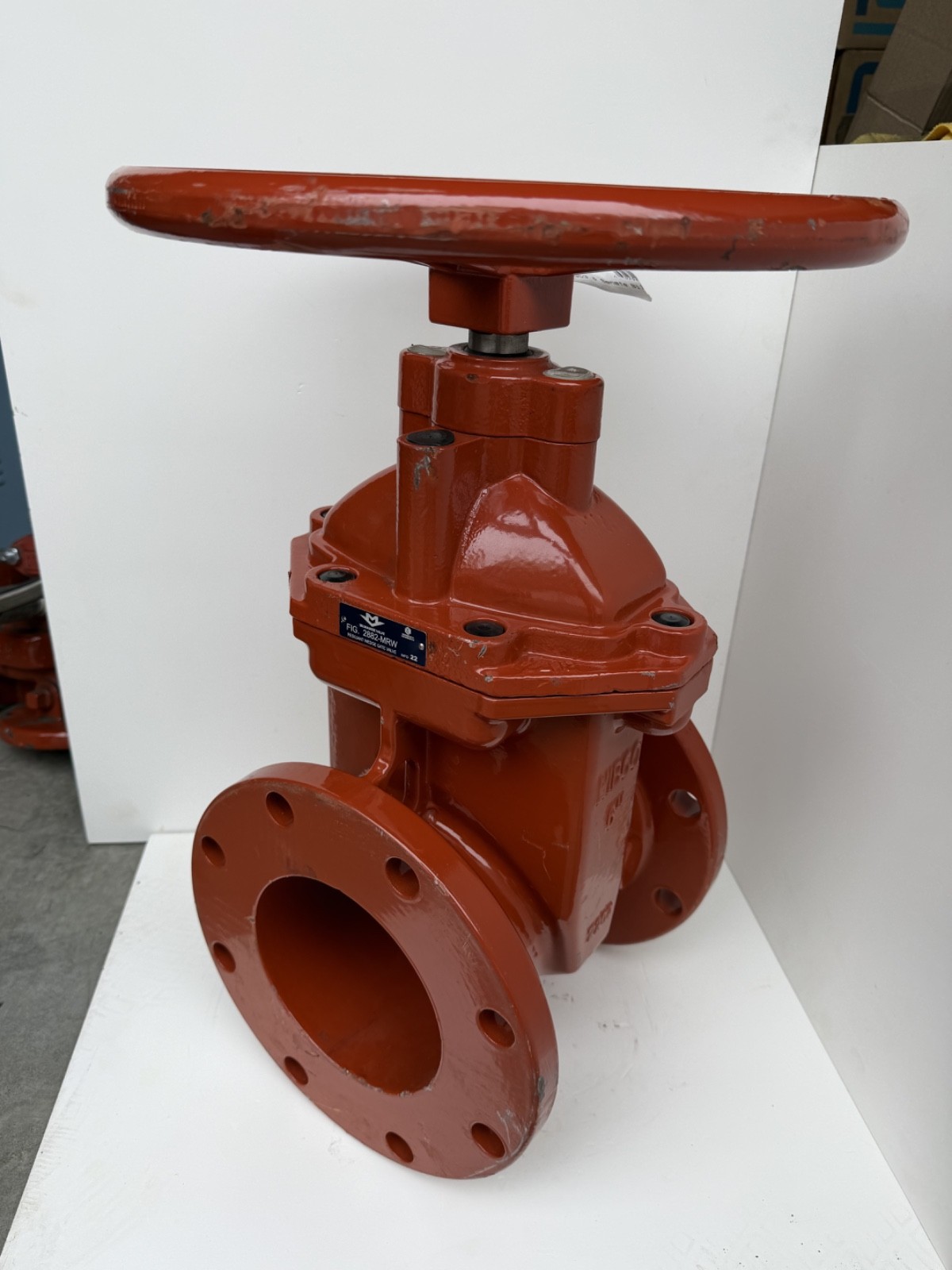 Milwaukee NIBCO Valve F-2882-MRW-600 6″ Resilient Wedge Gate Valve NSF ANSI 61