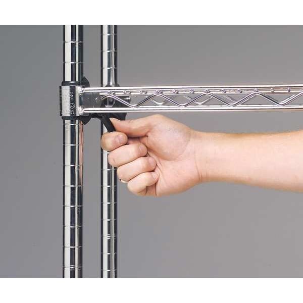 Metro 9985 Plstcspltslv, 1 .25X1.75X1 1/4In, Blck, Pk4