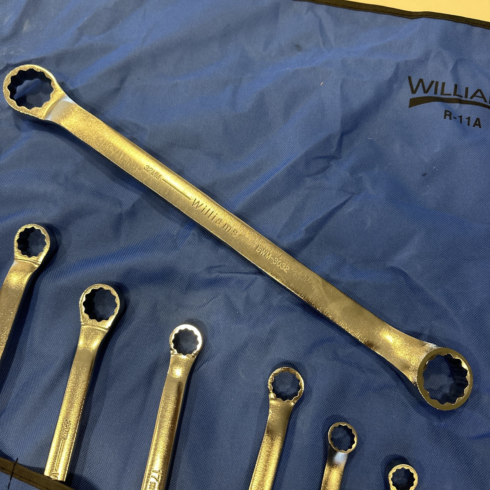 Williams USA 8-32mm 12 Point Double 10° Offset Box End Wrench Set 10pc MWS-BWM10