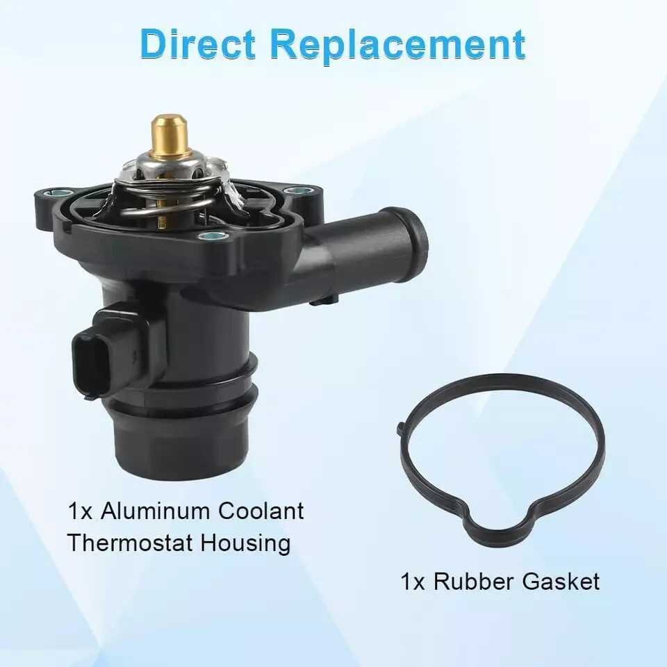 55565336 Engine Coolant Thermostat Housing Assembly Compatible With 2011-2016