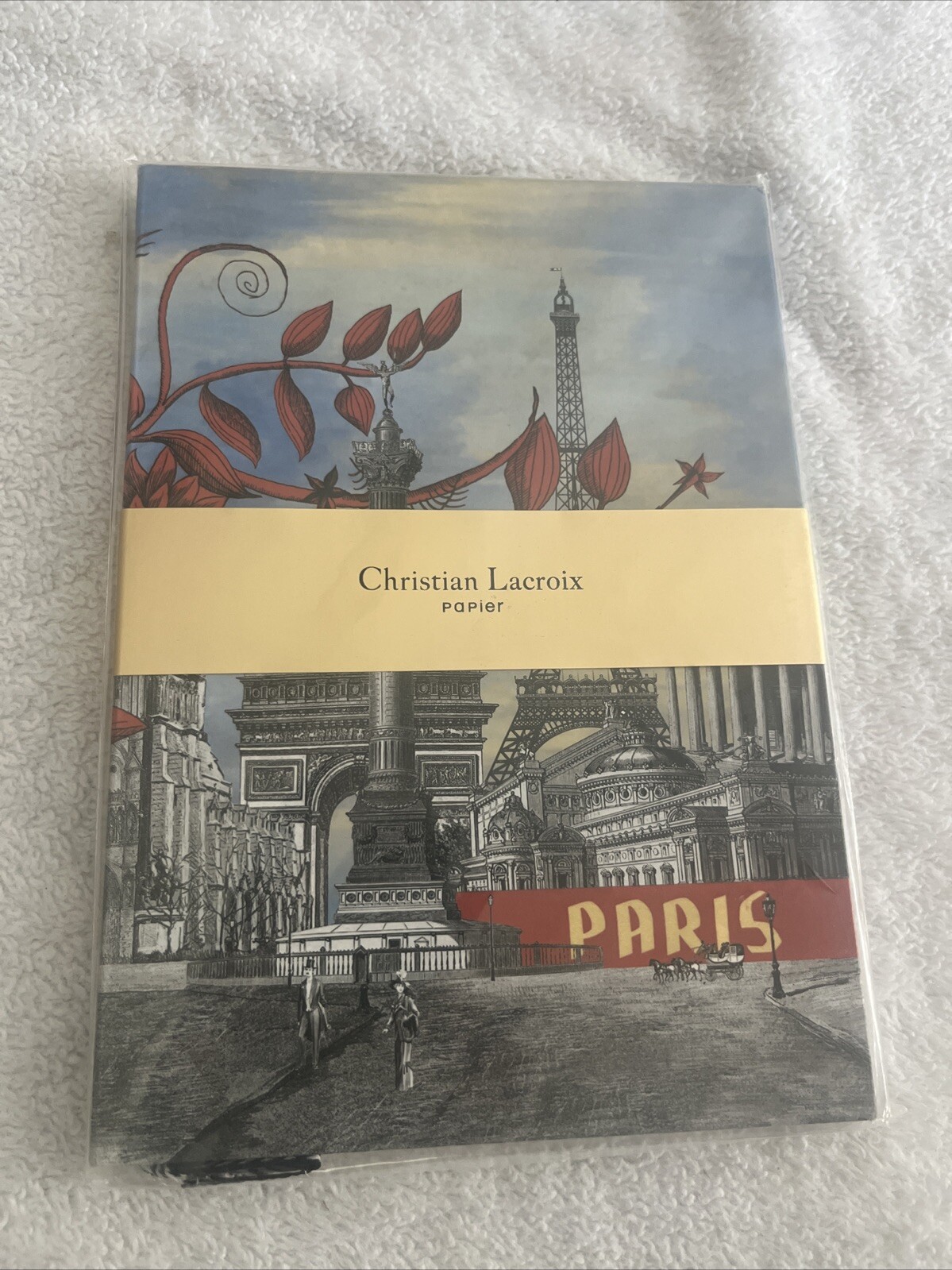 New Christian Lacroix Papier Paris A5 6 X 8.5” Layflat Notebook