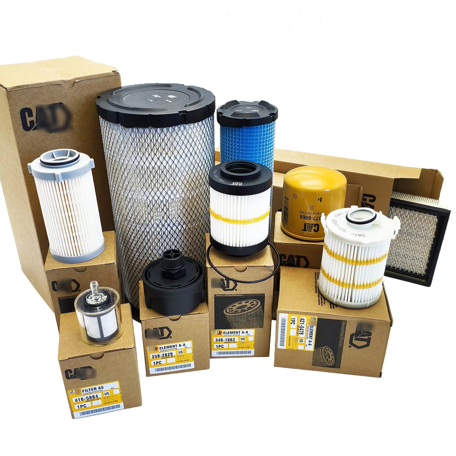 Maintenance Filter Kit For Caterpillar CAT 259D 279D 289D 299D