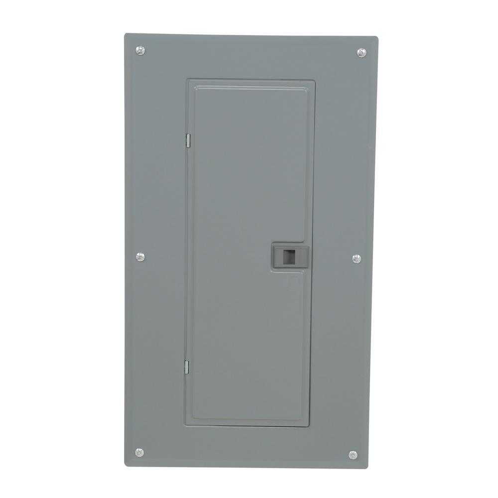 square d main breaker 24-space 48-circuit plug-on neutral load center w/ cover