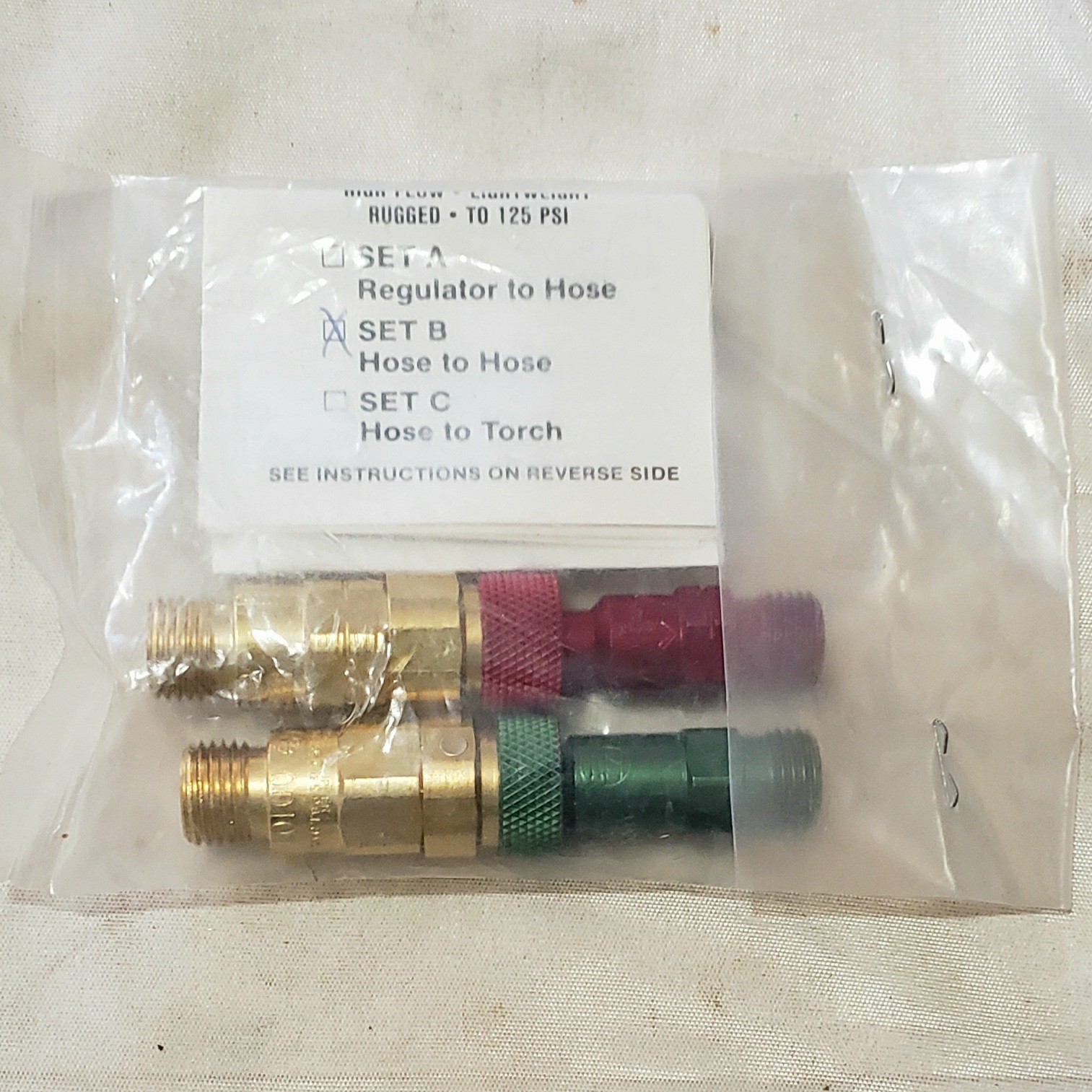Western Nassau Quick Connect Coupling Set Hose To Hose