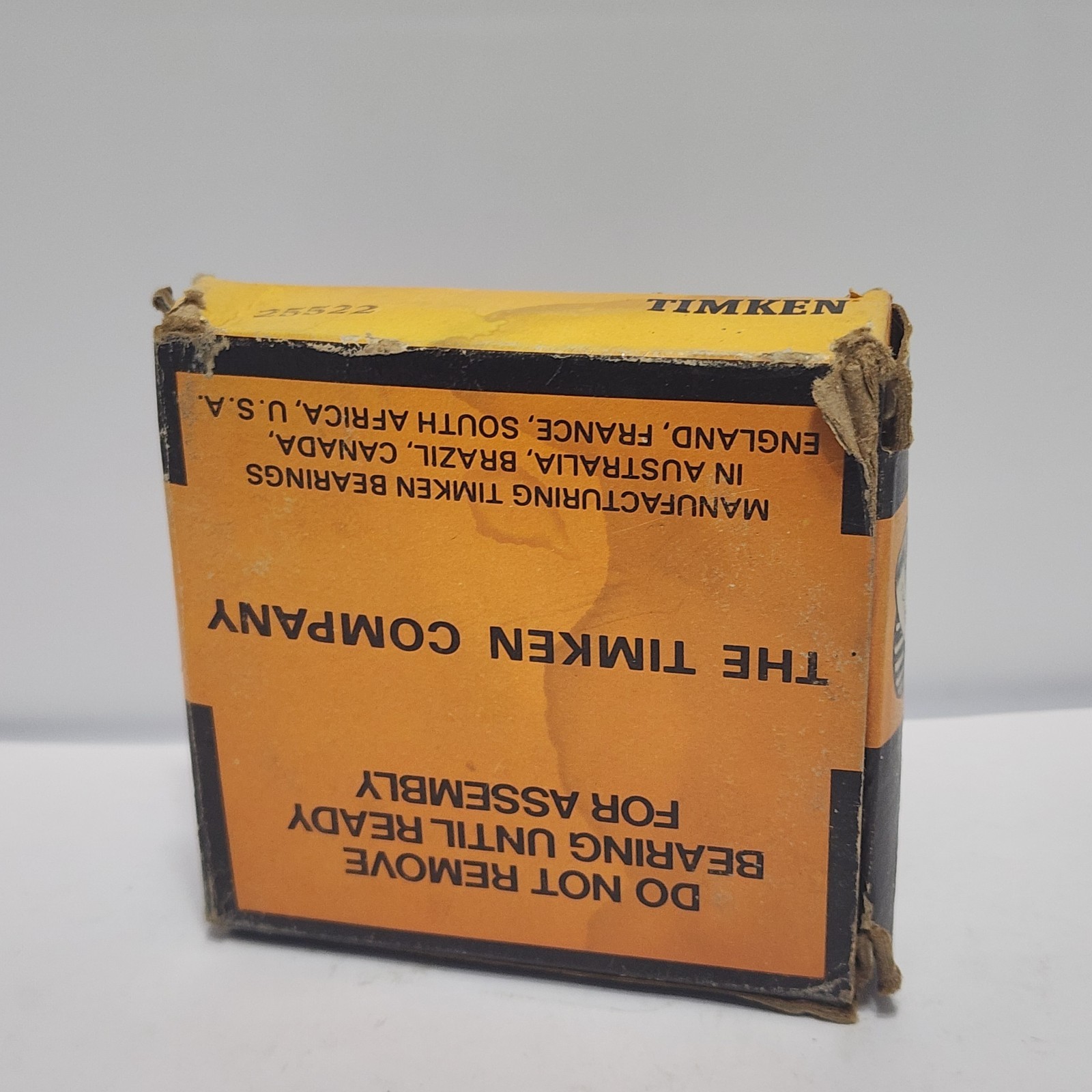 25522 / 25522-20024 Timken Tapered Roller Bearing Cup 3.2700 in OD, 0.7500 in