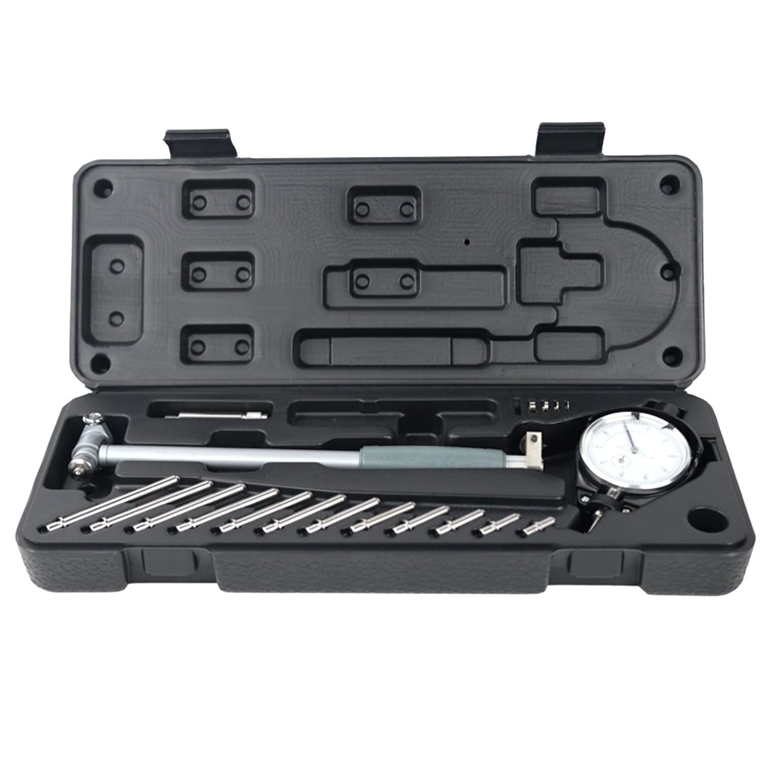 HDLNKAK Dial Indicator Bore Gauge 2-6″ /0.001″ Internal Diameter Tool