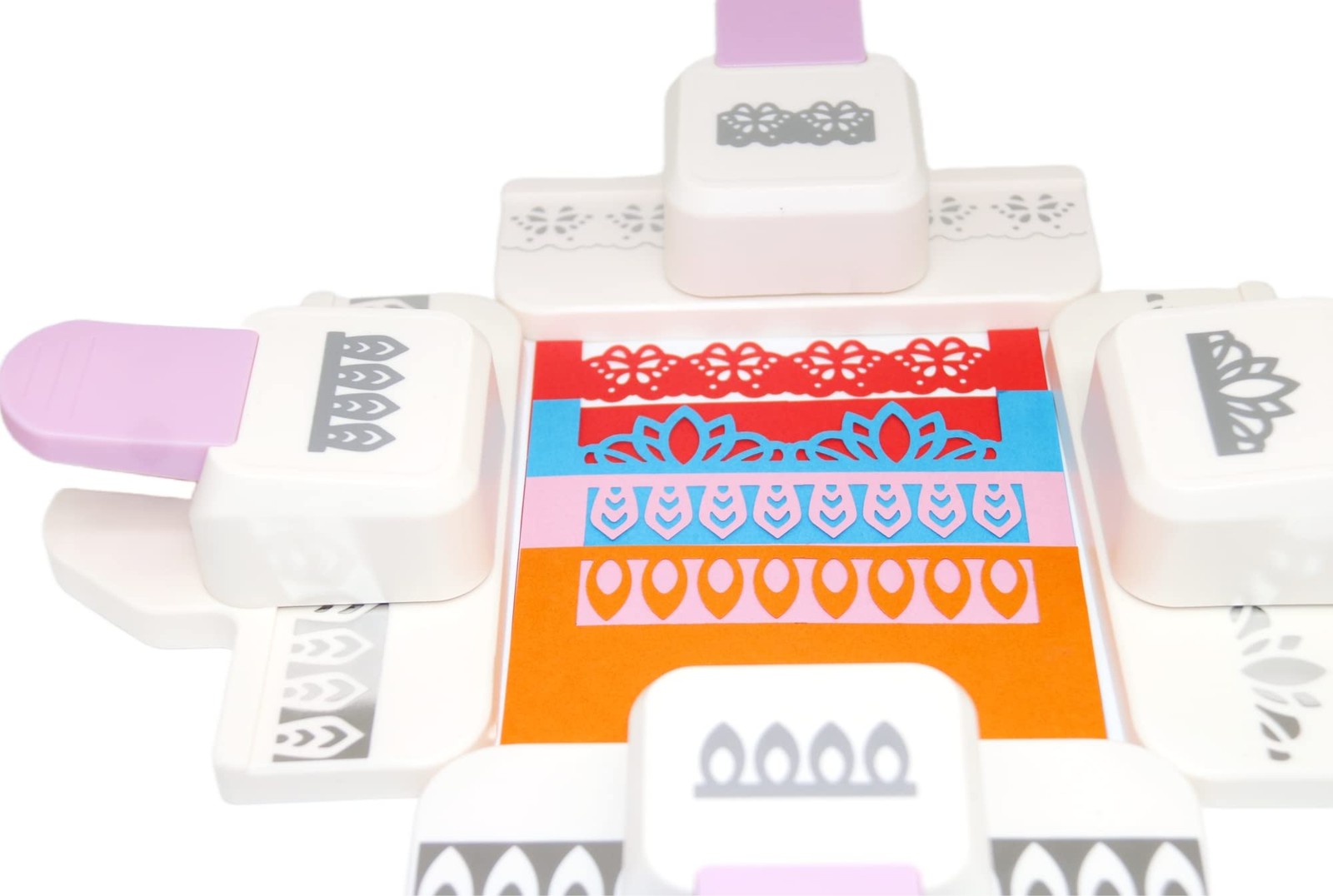 Cady Extra Large Scroll Pattern Success Tools Edge Paper Craft Punch No.3