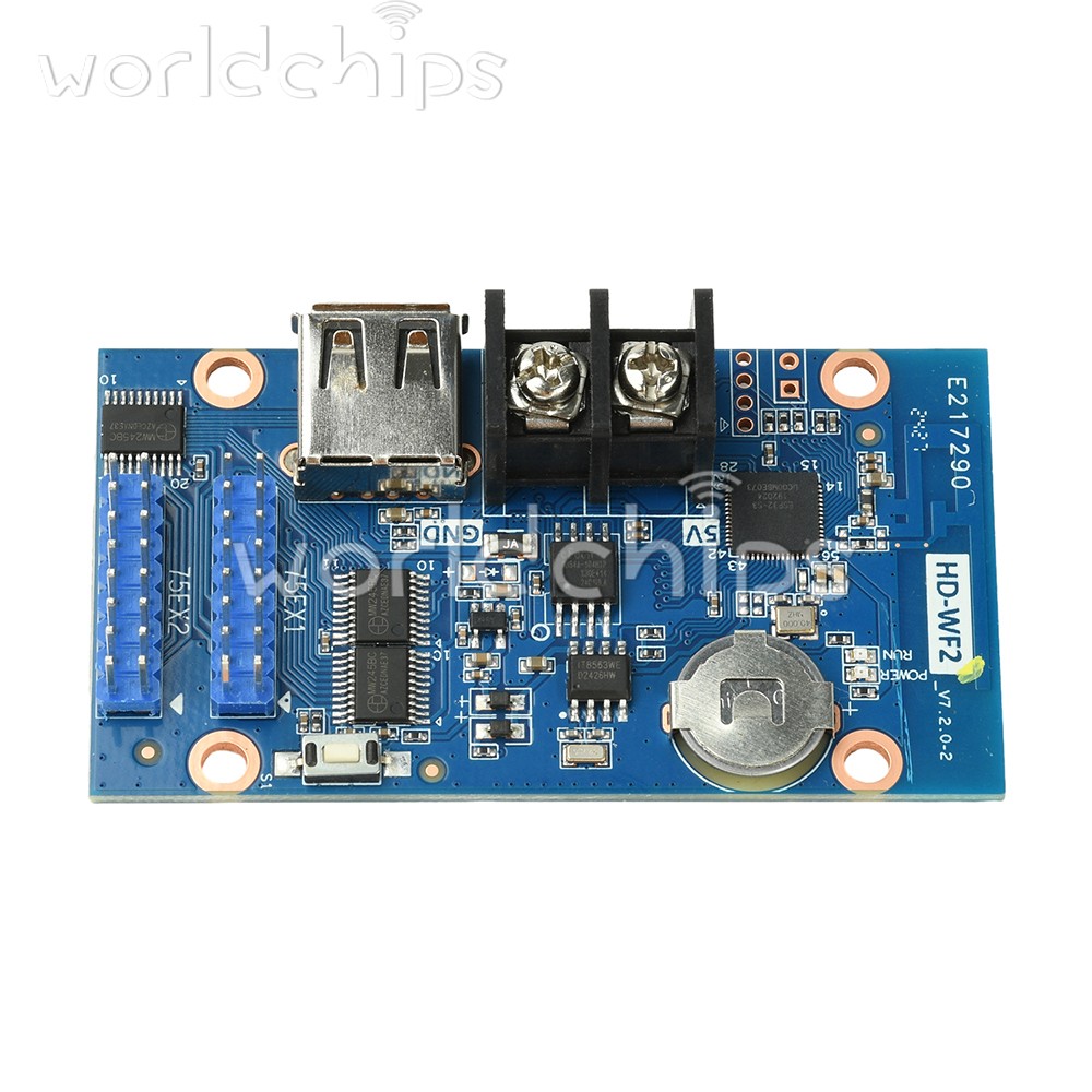 HD-WF2 WiFi Control Card HUB75 for Advertising Screen Full Color LED Display