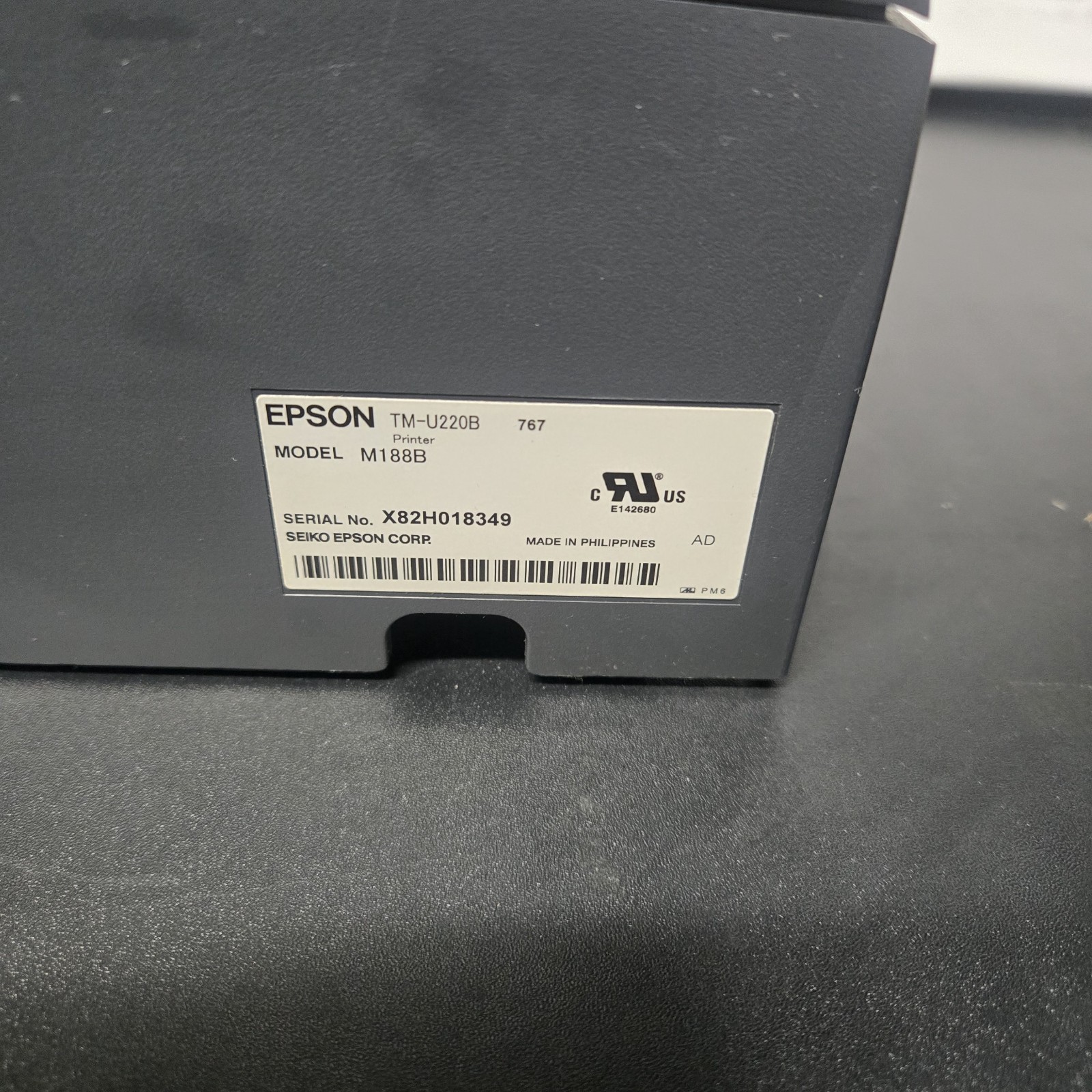 EPSON TM-U220B (767) M188B Dot Matrix POS Receipt Printer Ethernet