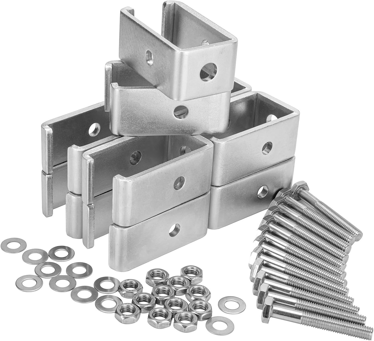 20 Pack Heavy Duty Trolley Track Hanger Brackets for Metal Strut Channel