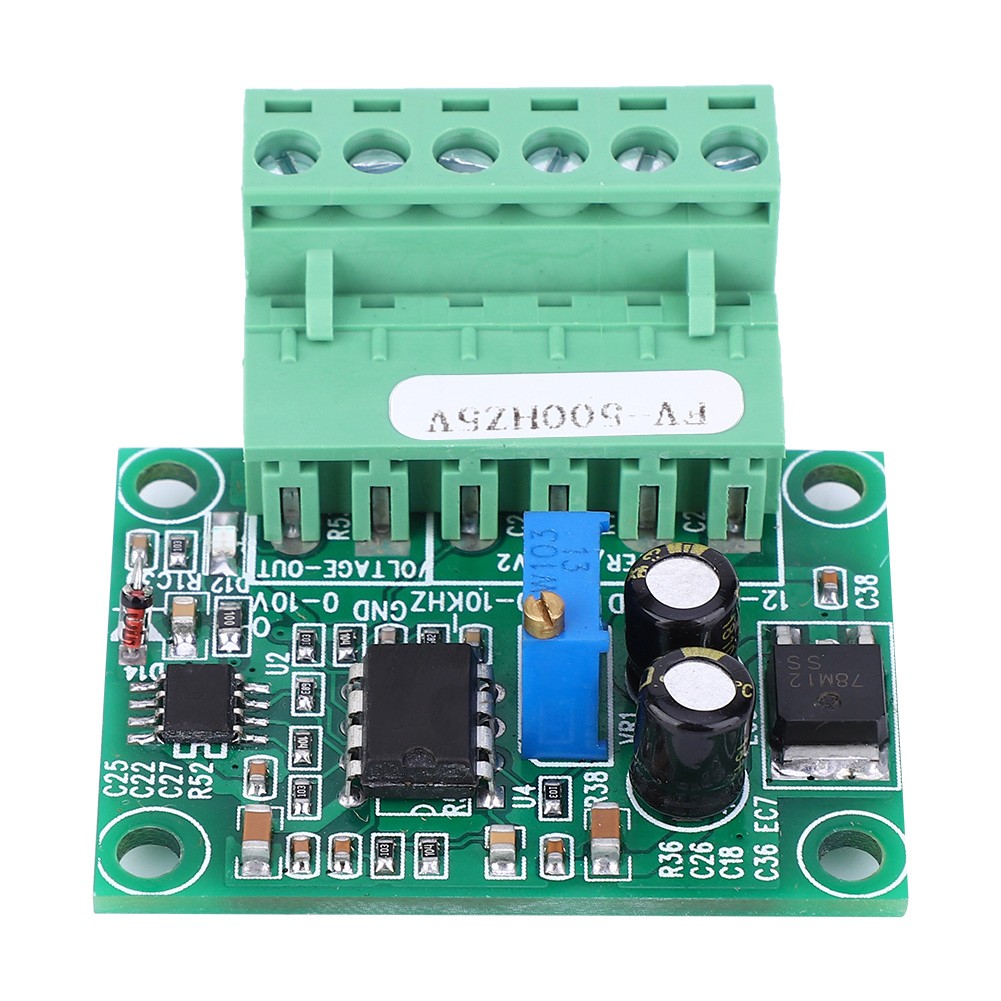 1 X FV-500Hz5V Frequency To Voltage Converter Module For PLC Control Premium