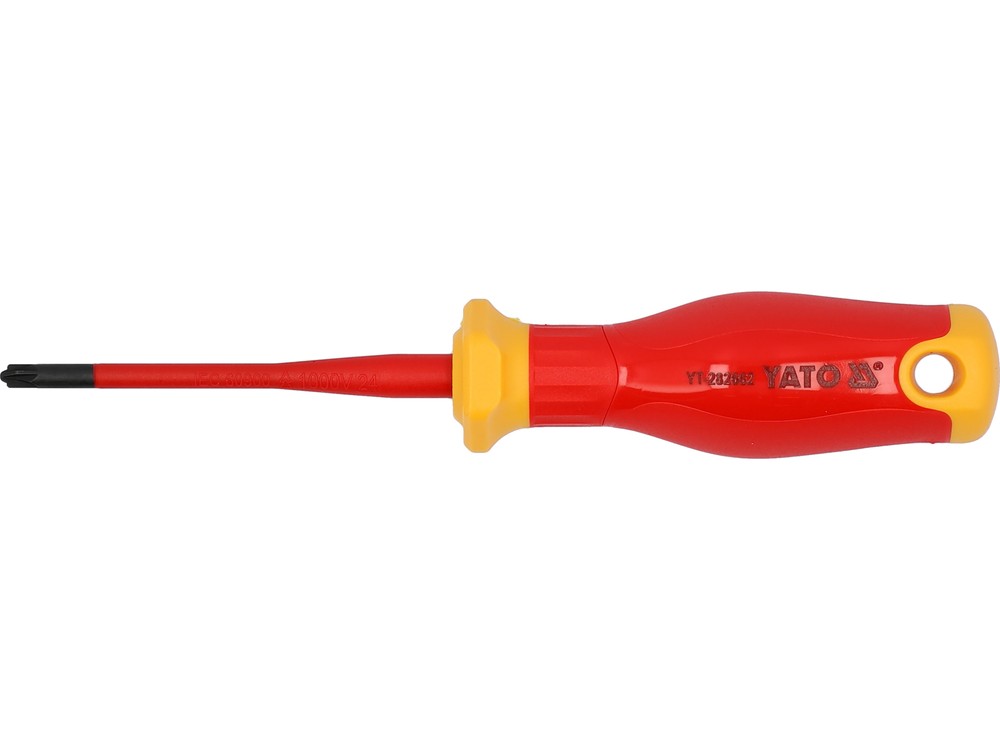 Yato Insulated Phillips Screwdriver Extra Slim Combination Sl/Pz1X80mm YT-…