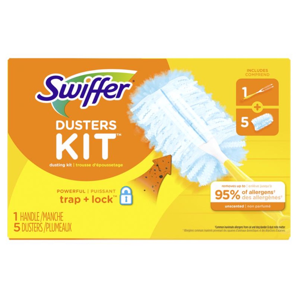 Swiffer 40509 Fiber Duster Kit 6 in. Handle