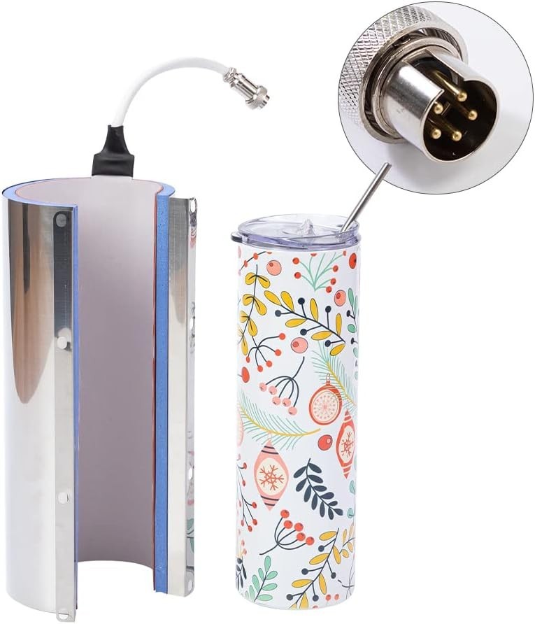 PYD Life 30oz Tumbler Heat Press Attachment 5-Pin V3.0 Replacement Heater