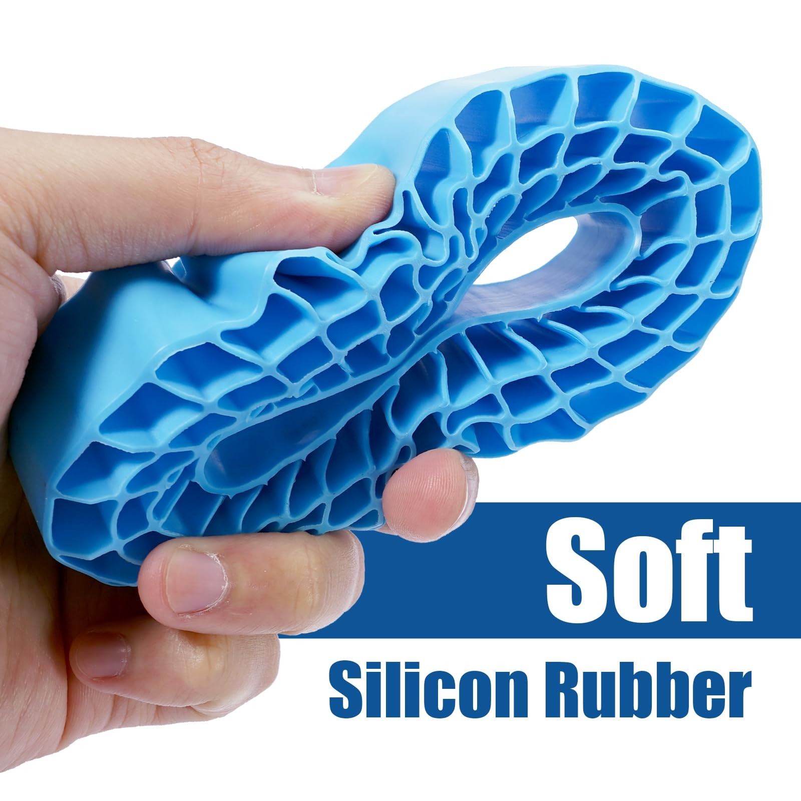 INJORA Silicone Rubber Inserts Foam for 106-108mm 1.9″ Tires(Blue) Small, Blue