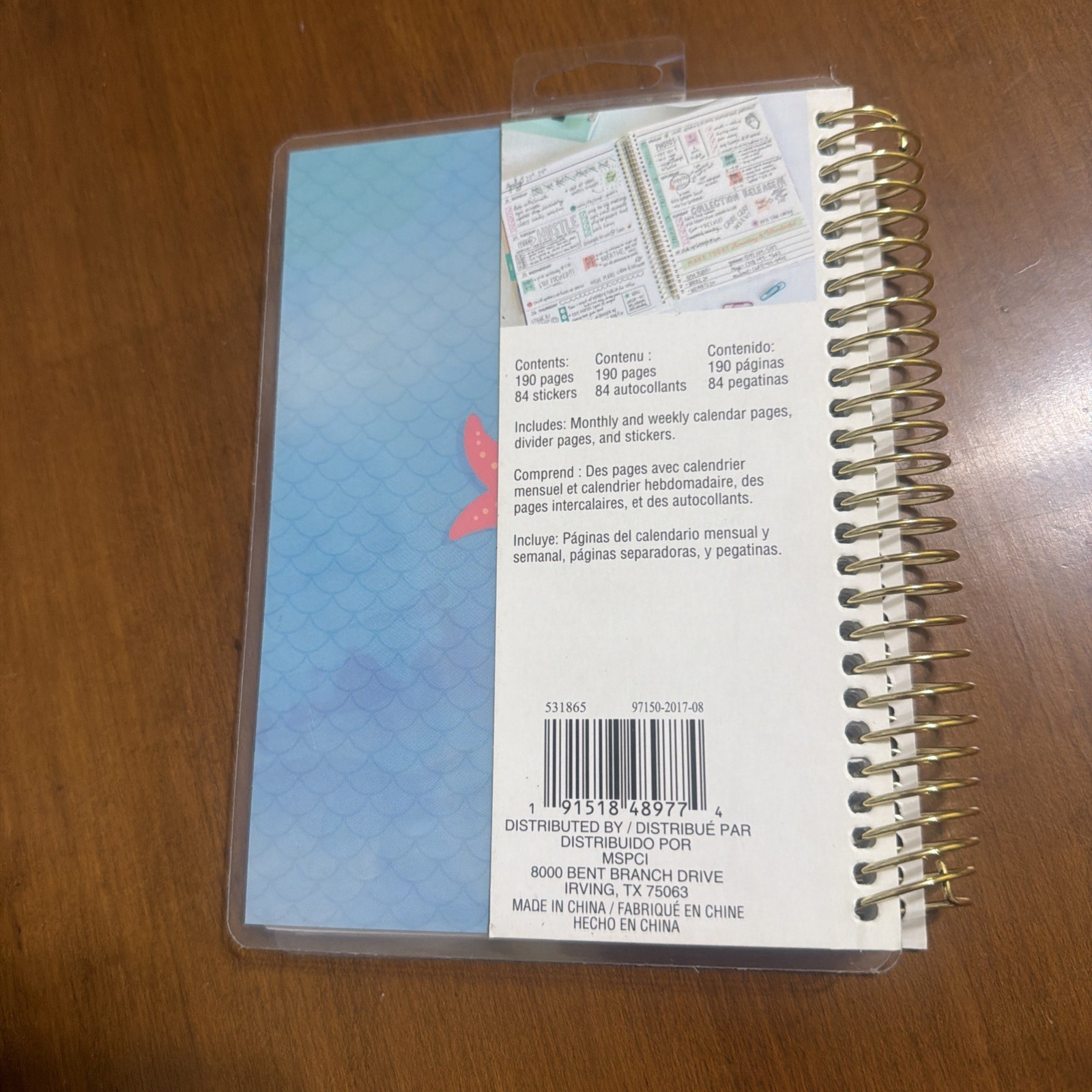 Recollections 12 Months Spiral Planner New Always Be A Mermaid ￼